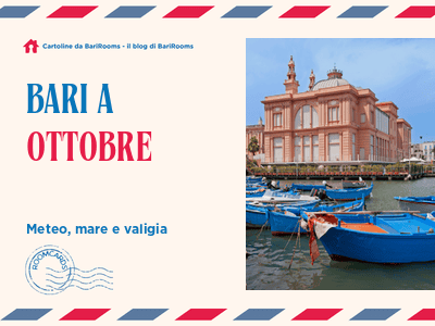 Bari a ottobre tra lungomare e clima autunnale