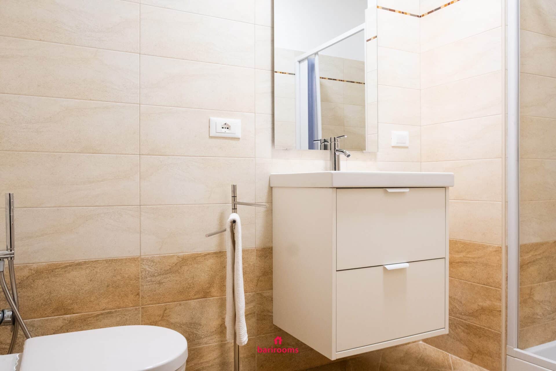 Bagno privato con lavabo, appartamento Maison 30 Bari